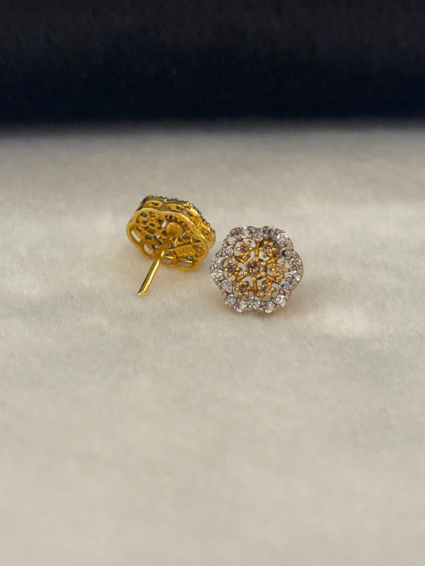 925 Silver GoldPlated Tops-STP145