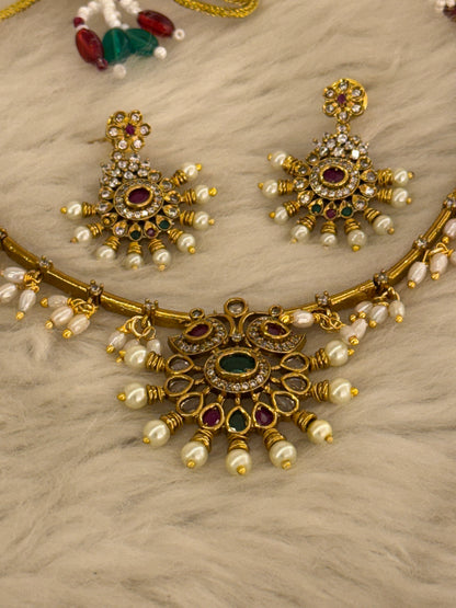 Goldplated Necklace Set-Ns29