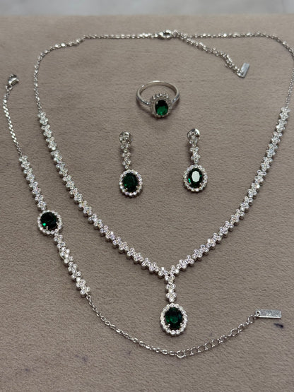 925 Necklace Set-SNS7