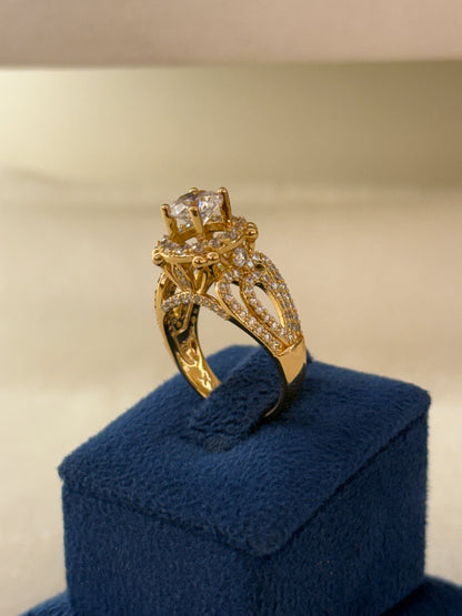 Goldplated Ring-R219