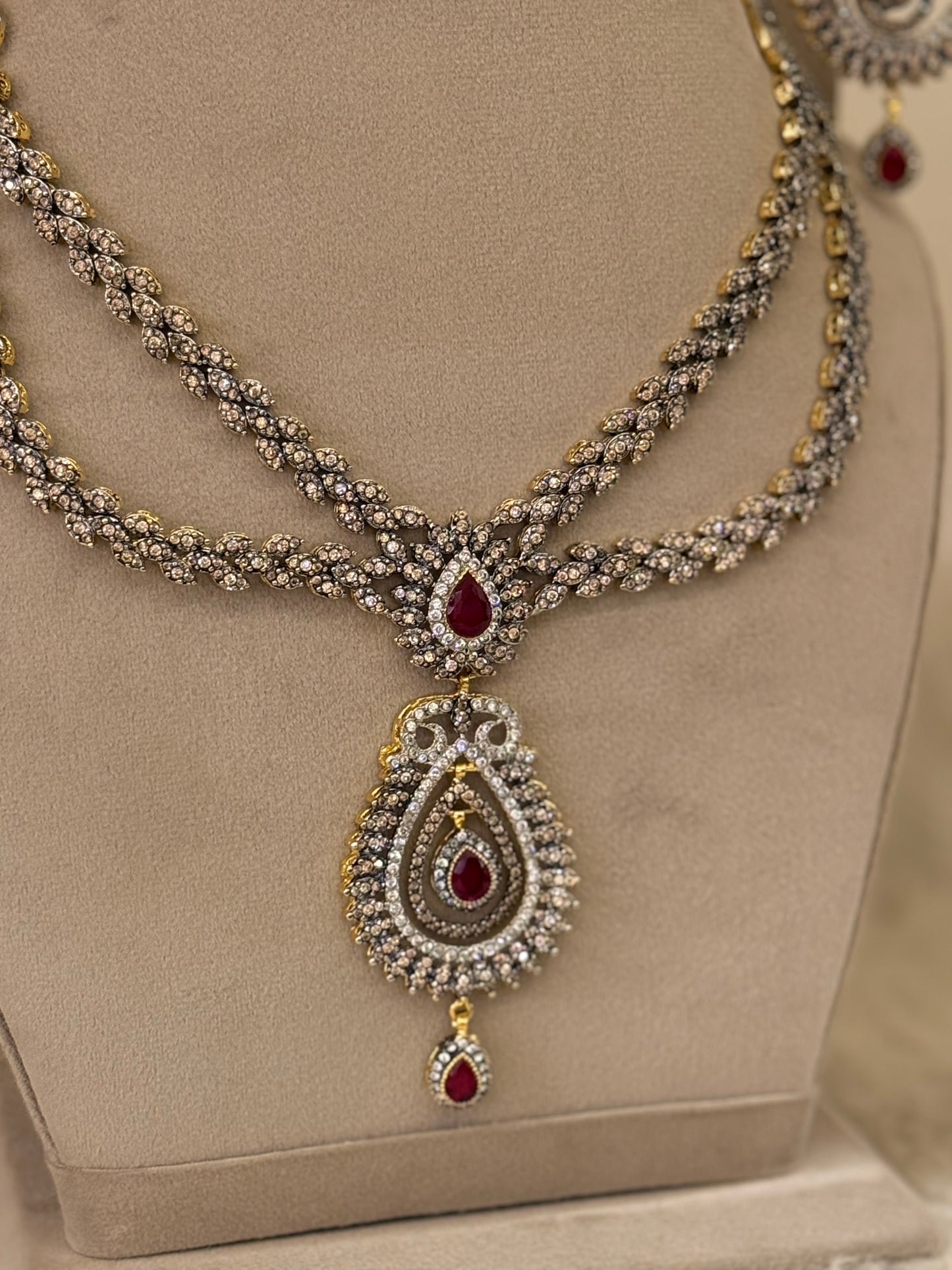 Goldplated Bridal Set-Bs82