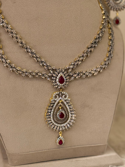 Goldplated Bridal Set-Bs82