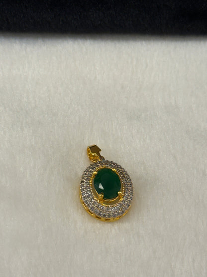 Goldplated Pendant Set-Ps55