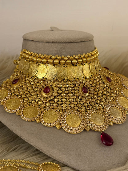 Goldplated Bridal Set-Bs97