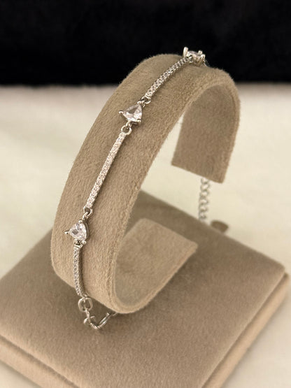 925 Silver Bracelet-SBS69