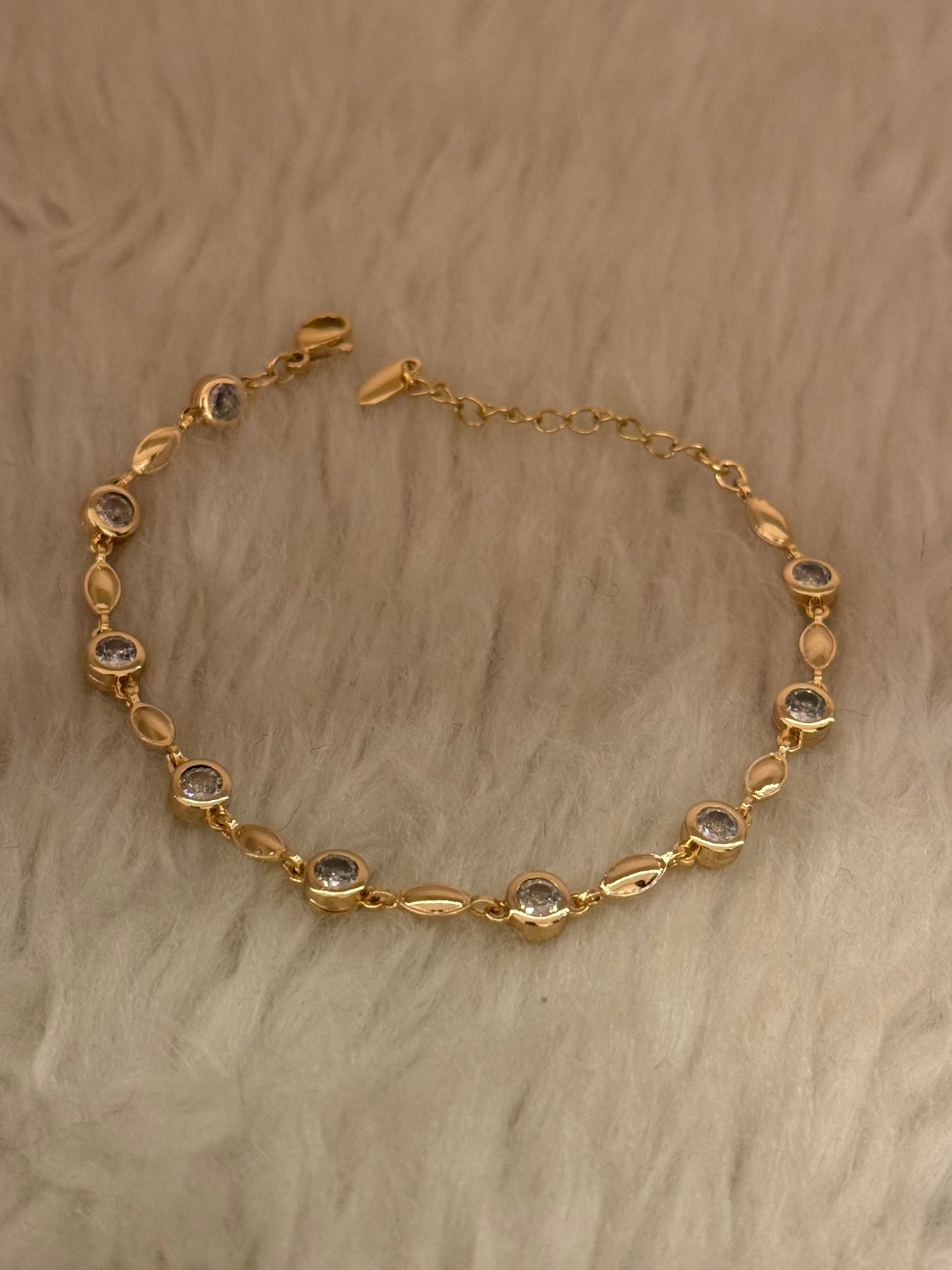 Goldplated bracelet-Bs28