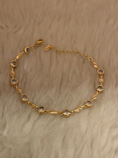 Goldplated bracelet-Bs28