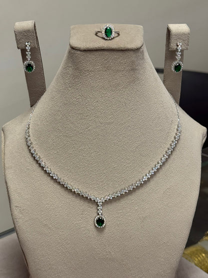 925 Necklace Set-SNS7