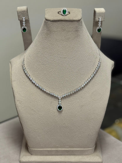 925 Necklace Set-SNS7