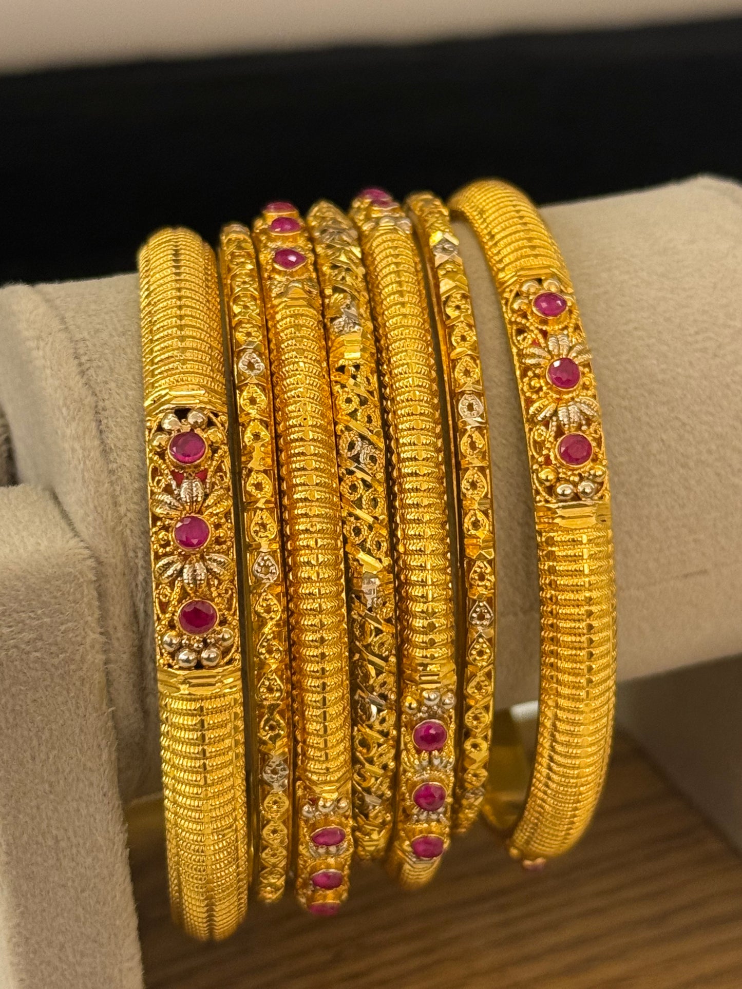 Goldplated Bangles-B75