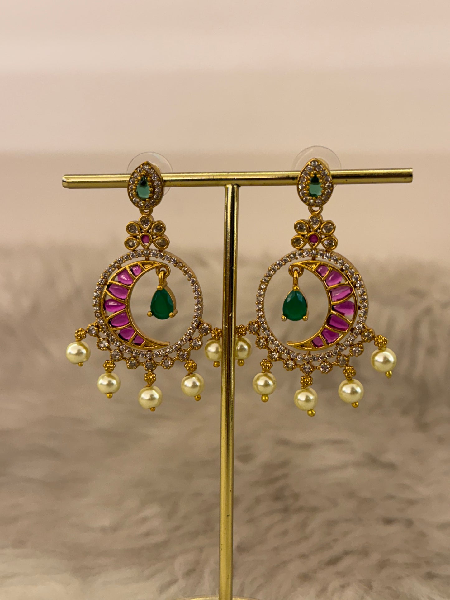 Goldplated Earrings-Er78