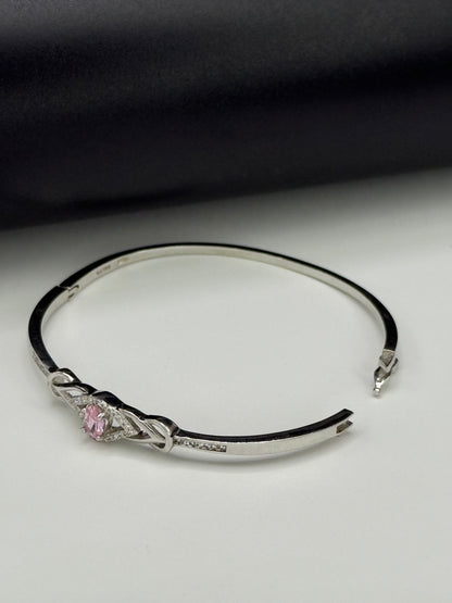 925 Blush Knot Cuff-Bs18