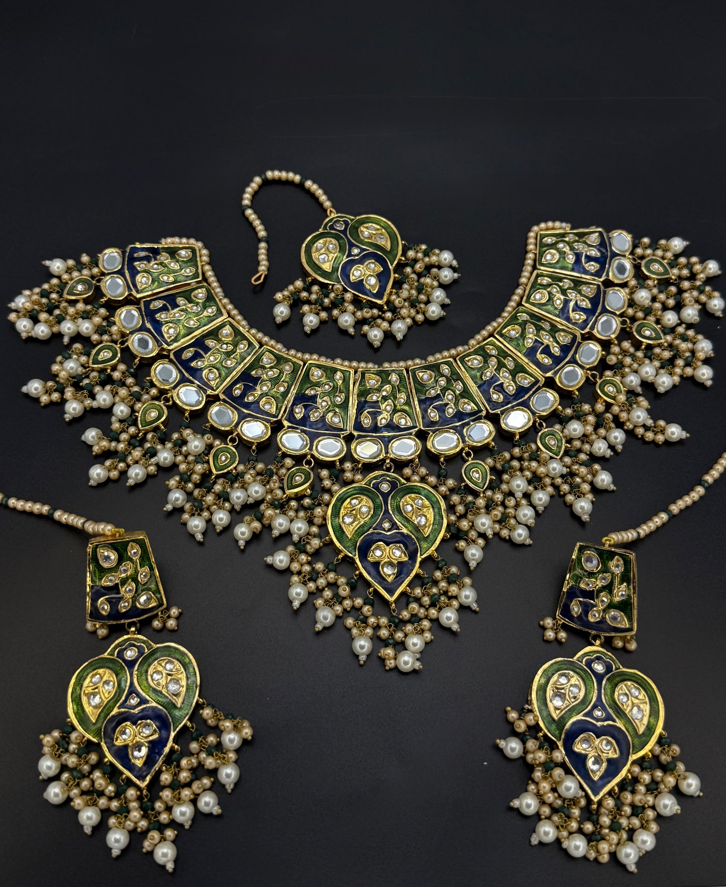 Majesty Kundan Set-Bs013