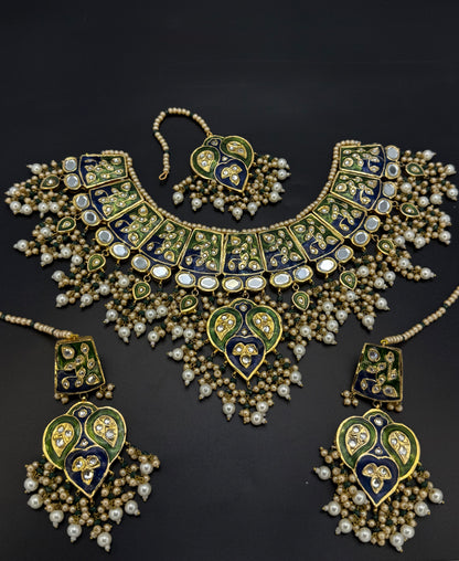 Majesty Kundan Set-Bs013