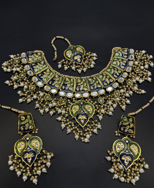 Majesty Kundan Set-Bs013