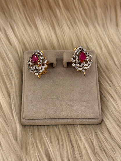 925 Silver GoldPlated Tops-STP139