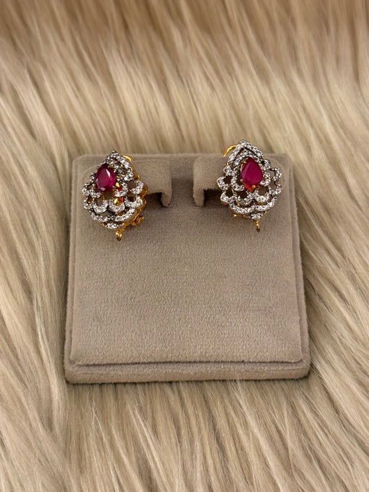 925 Silver GoldPlated Tops-STP139