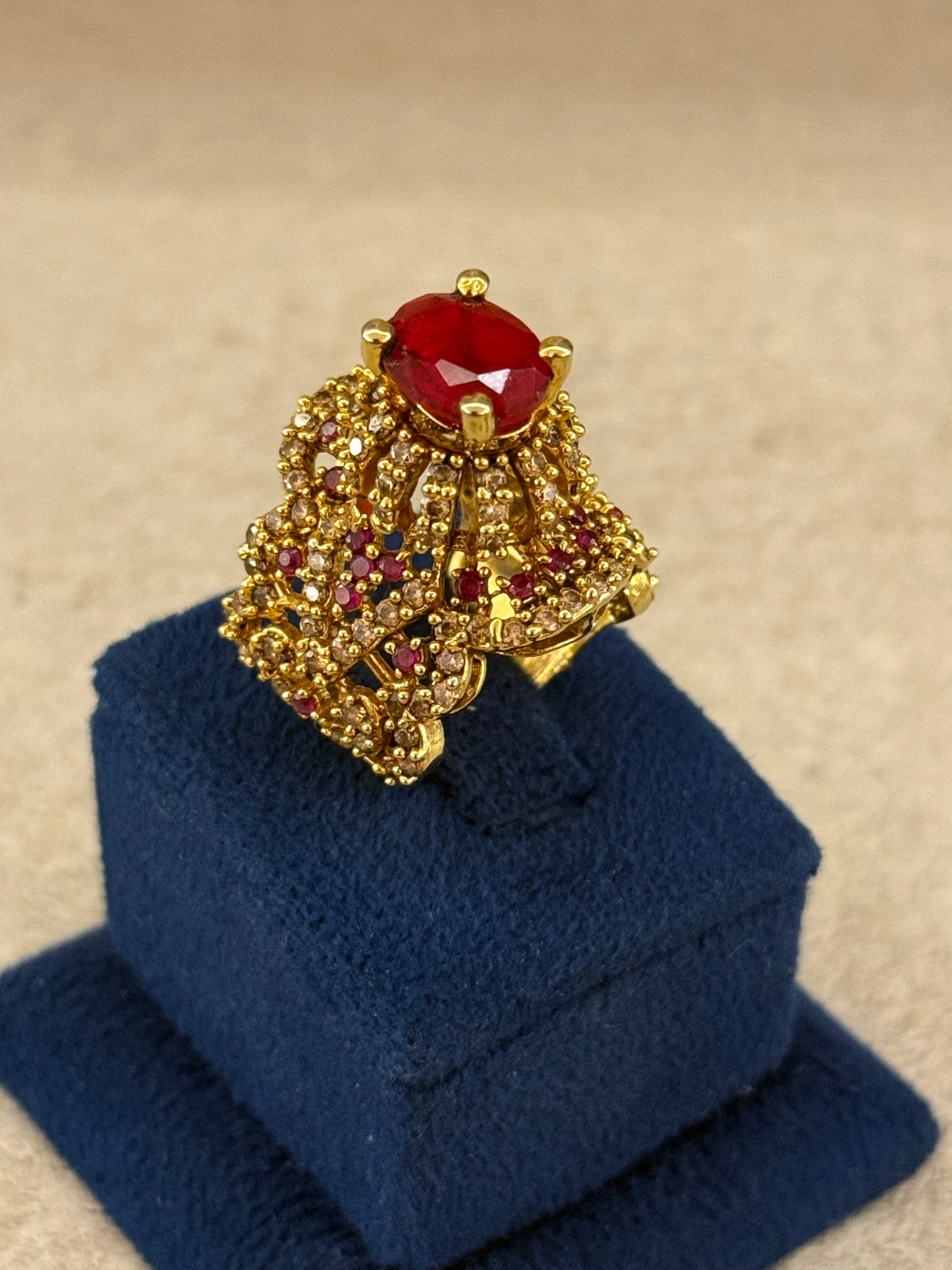 Goldplated Ring-R198