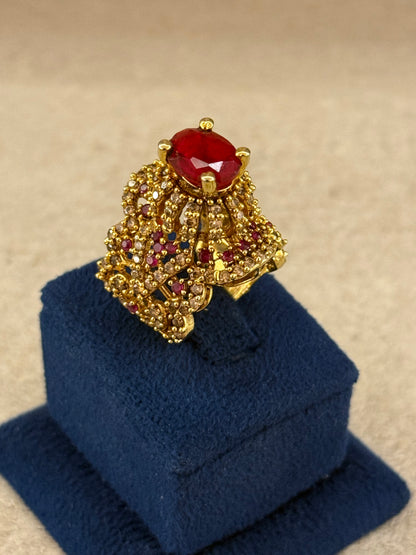 Goldplated Ring-R198