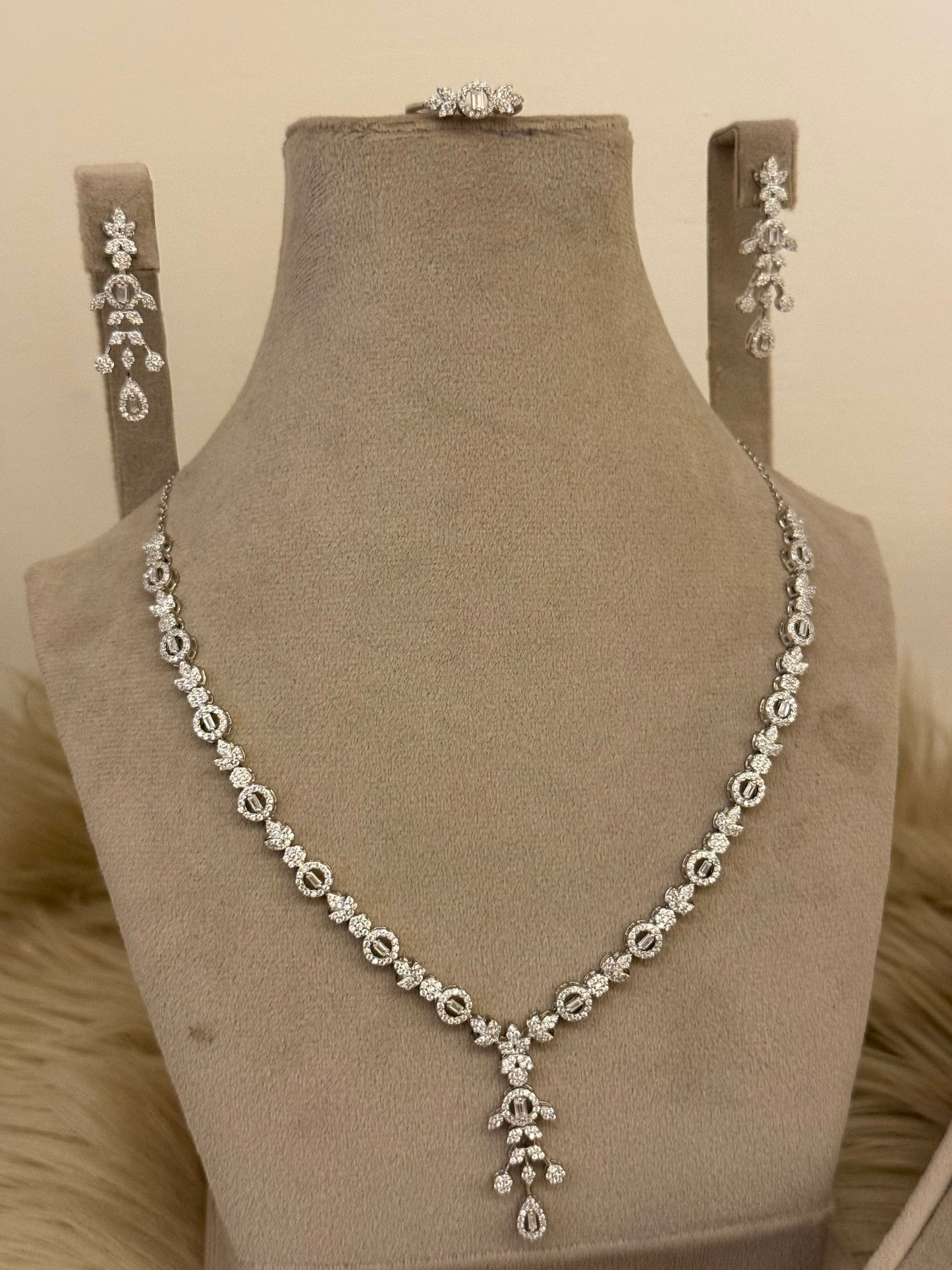 925 Necklace Set-SNS12