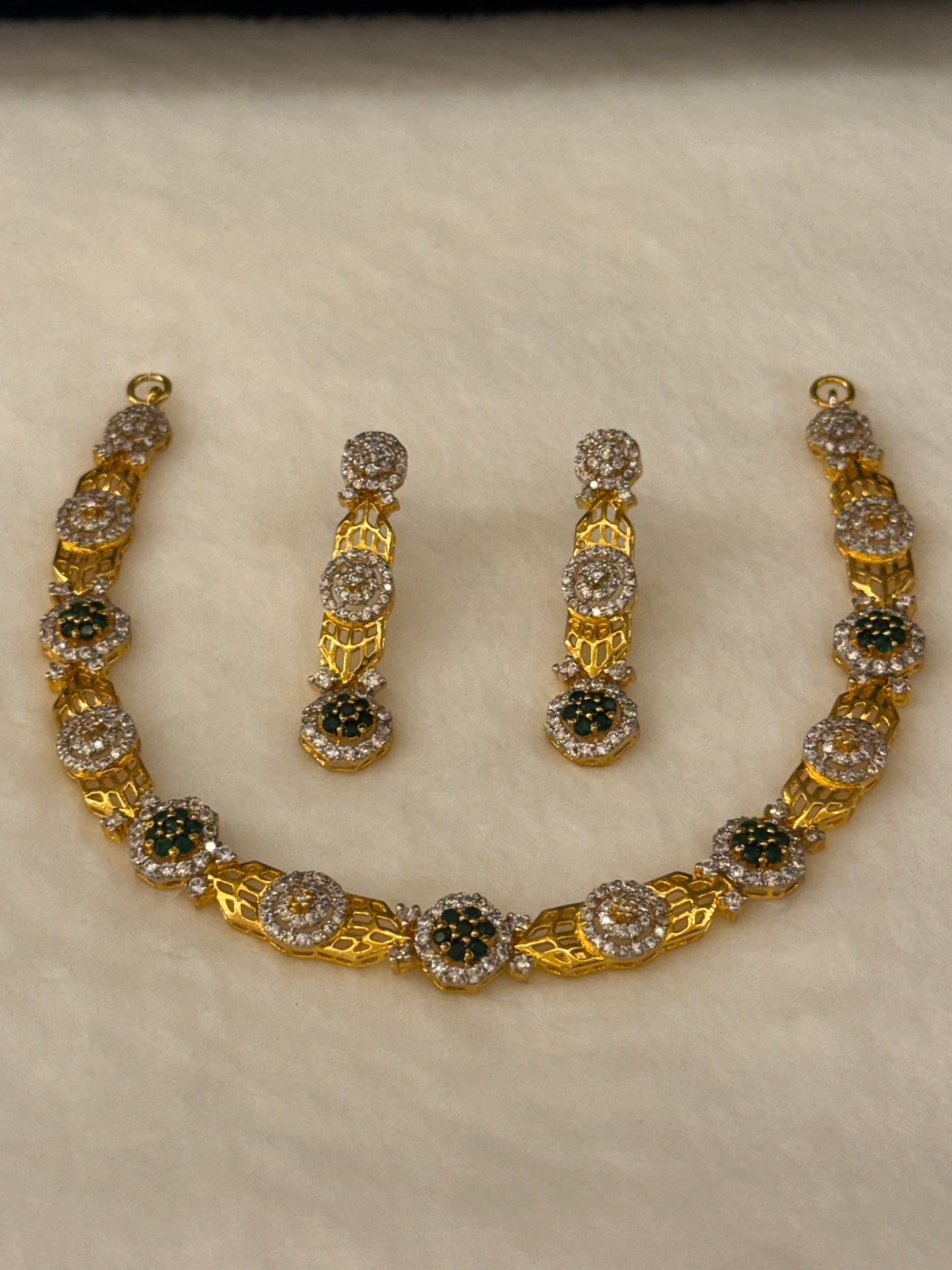 925 Goldplated Necklace Set-SNS57