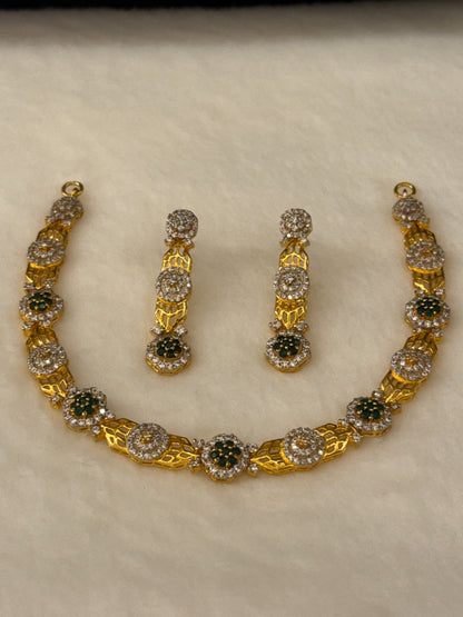 925 Goldplated Necklace Set-SNS57