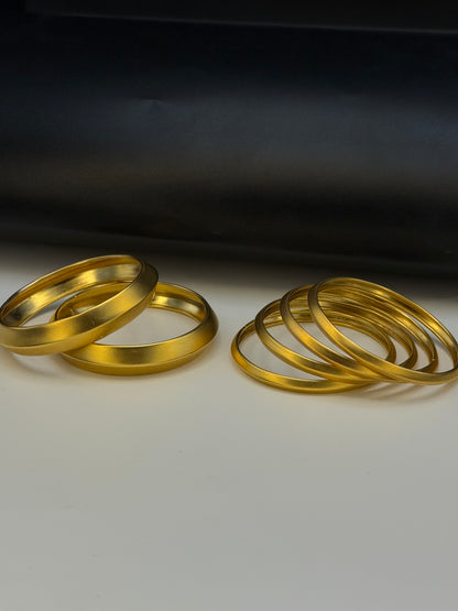 Gold Plated Bangles-B17