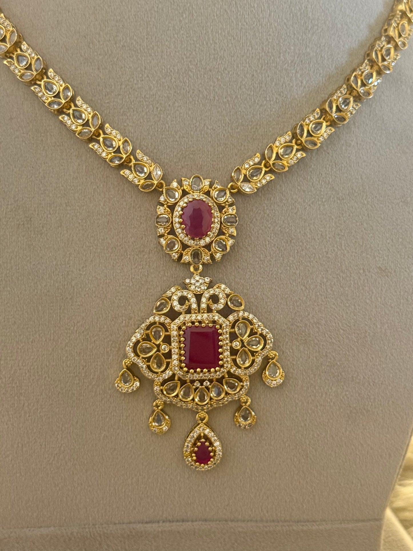 Goldplated Necklace Set-Ns118
