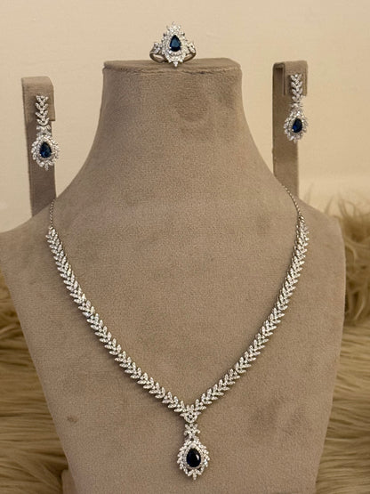 925 Necklace Set-SNS10