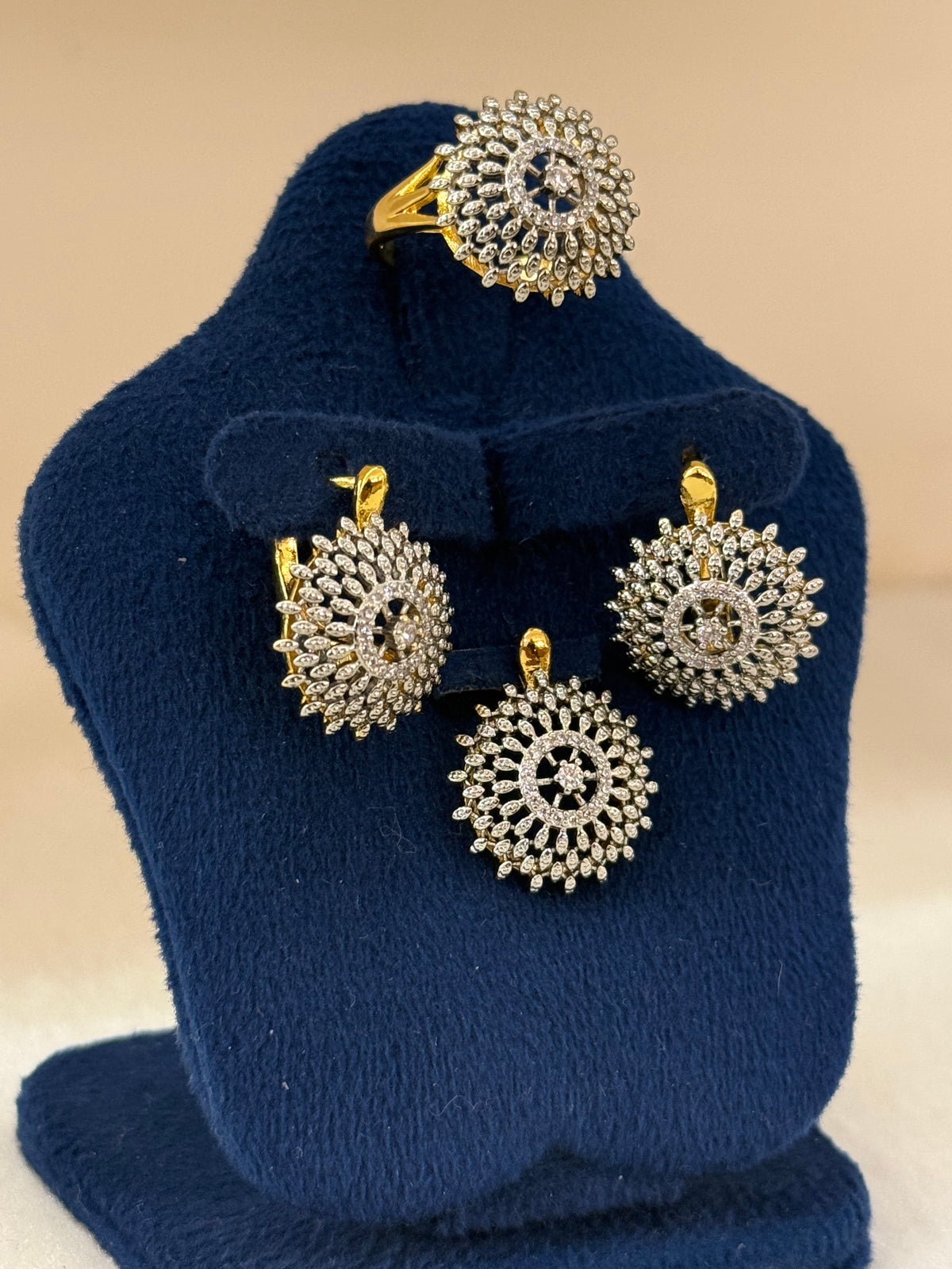Goldplated Pendant Set-Ps66