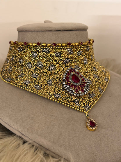 Goldplated Bridal Set-Bs120