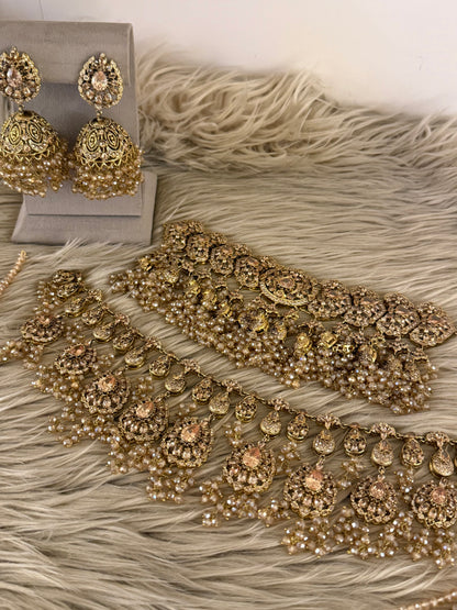 Goldplated Bridal Set-Bs99
