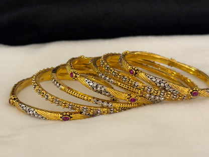Goldplated Bangles-B63