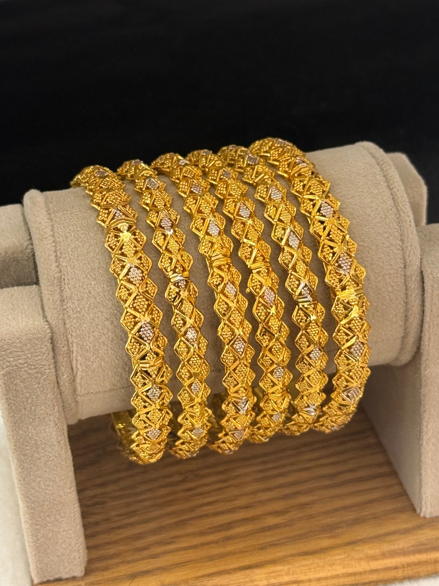 Goldplated Bangles-B66