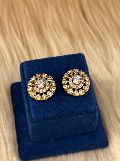 925 Silver GoldPlated Tops-STP102