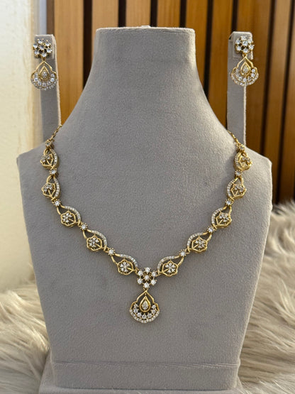 Goldplated Necklace Set-Ns107