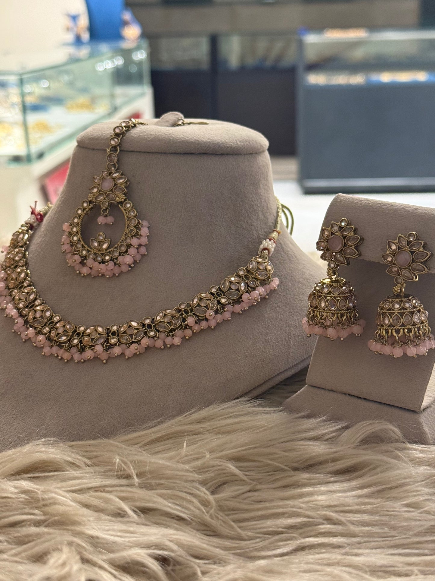 Goldplated Necklace Set-Ns98