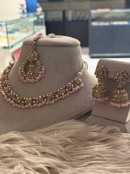 Goldplated Necklace Set-Ns98