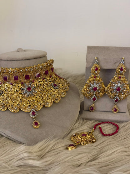 Goldplated Bridal Set-Bs121