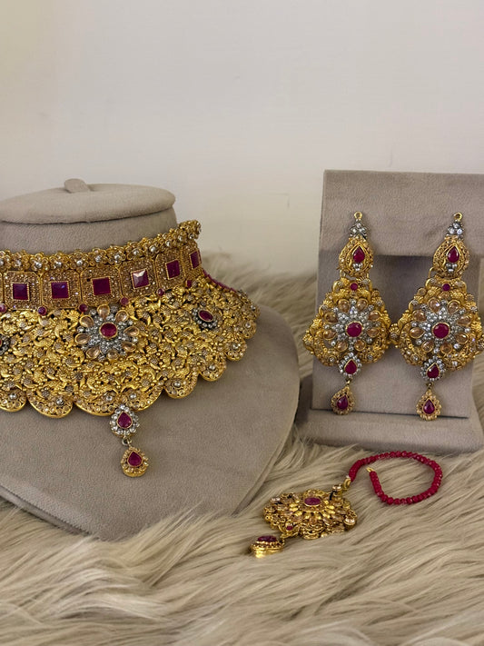 Goldplated Bridal Set-Bs121