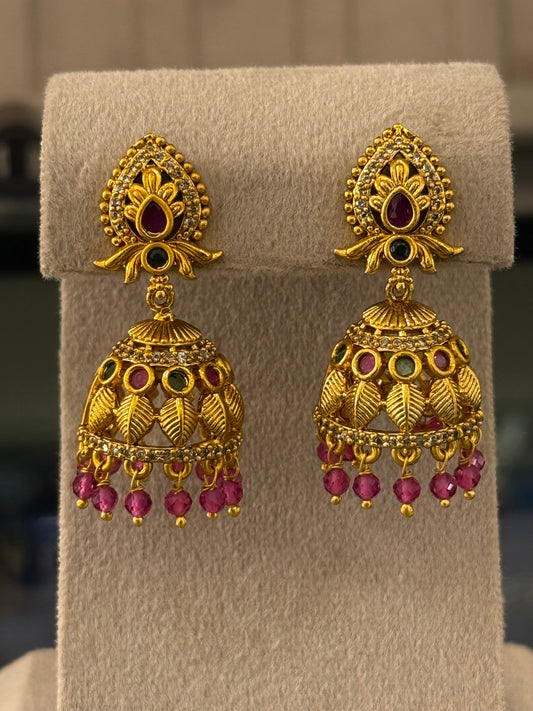 Gold Plated Earrings-Er66