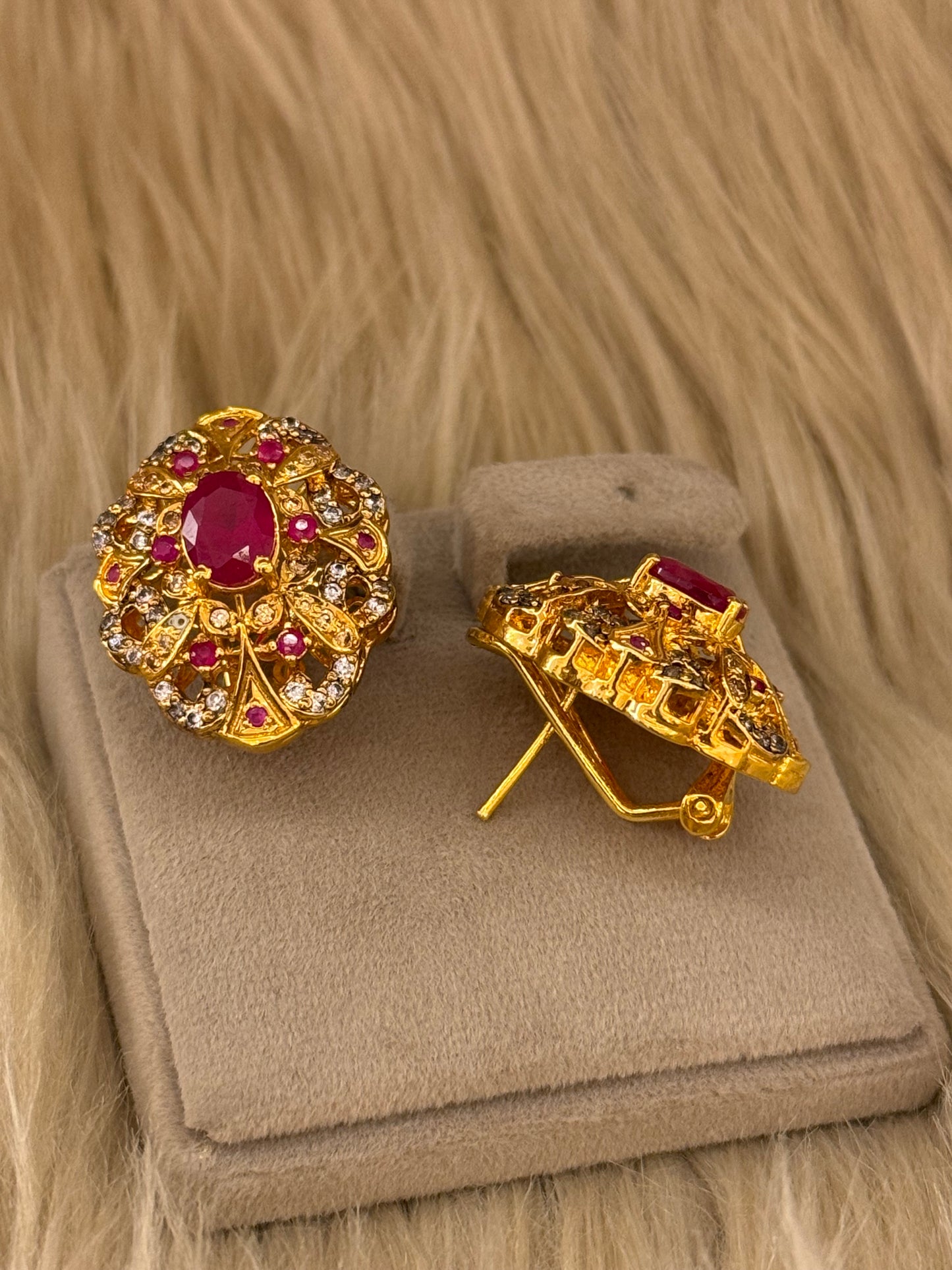 925 Silver GoldPlated Tops-STP121