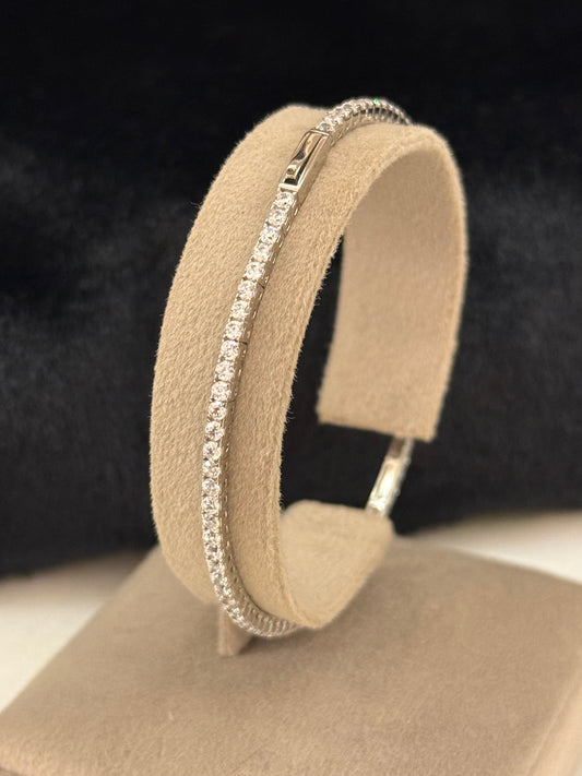 925 Silver Bracelet-SBS35