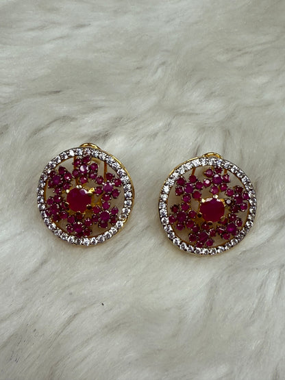 Golden Glow Studs-Tp39