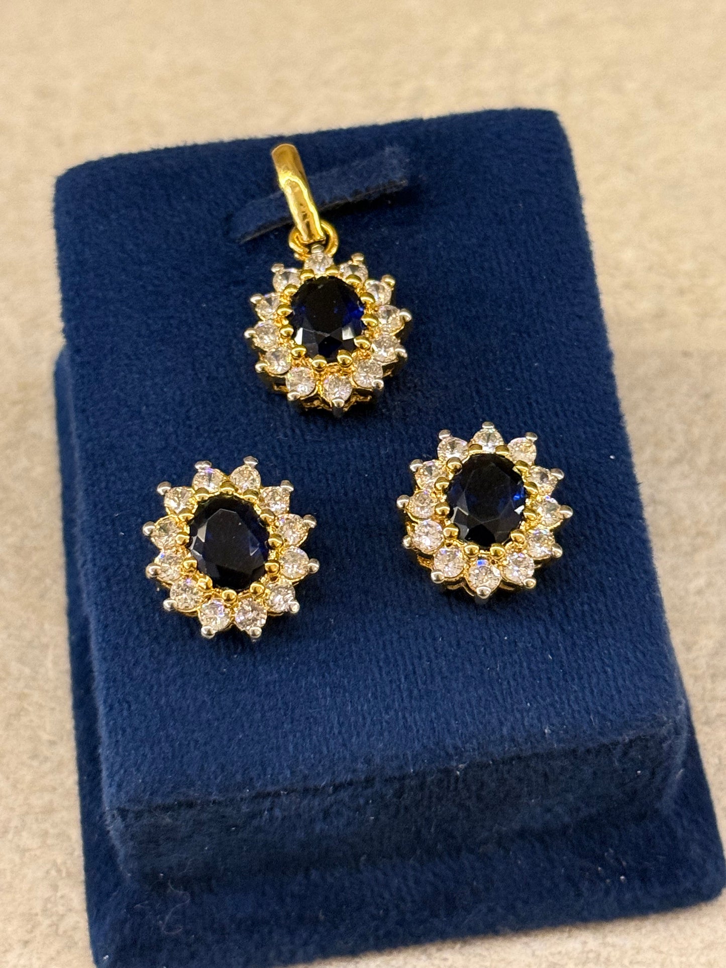 Goldplated Pendant Set-Ps58