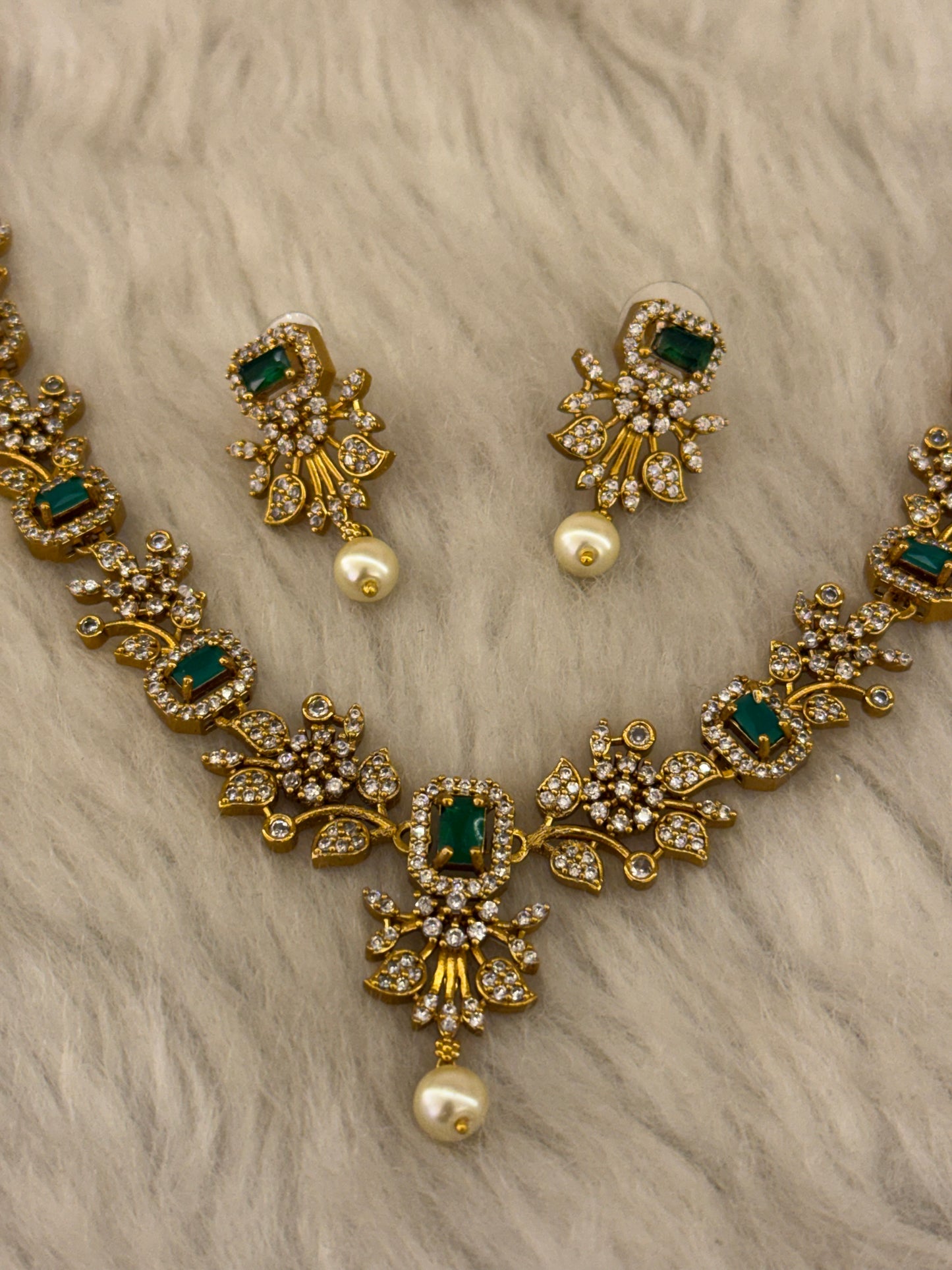 Goldplated Necklace Set-Ns61