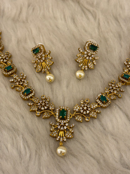 Goldplated Necklace Set-Ns61