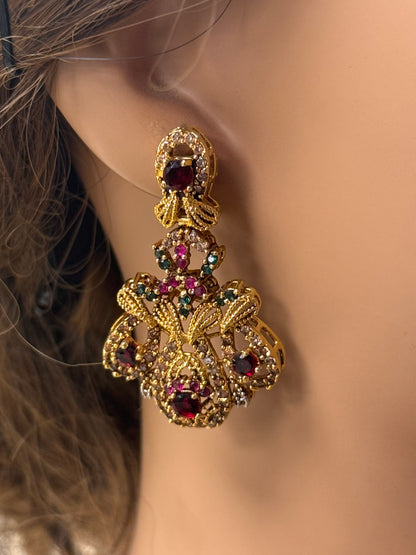 Goldplated Earrings-Er117