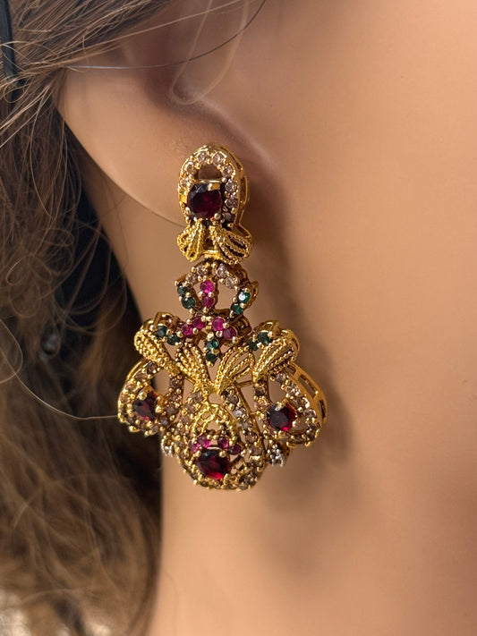 Goldplated Earrings-Er117