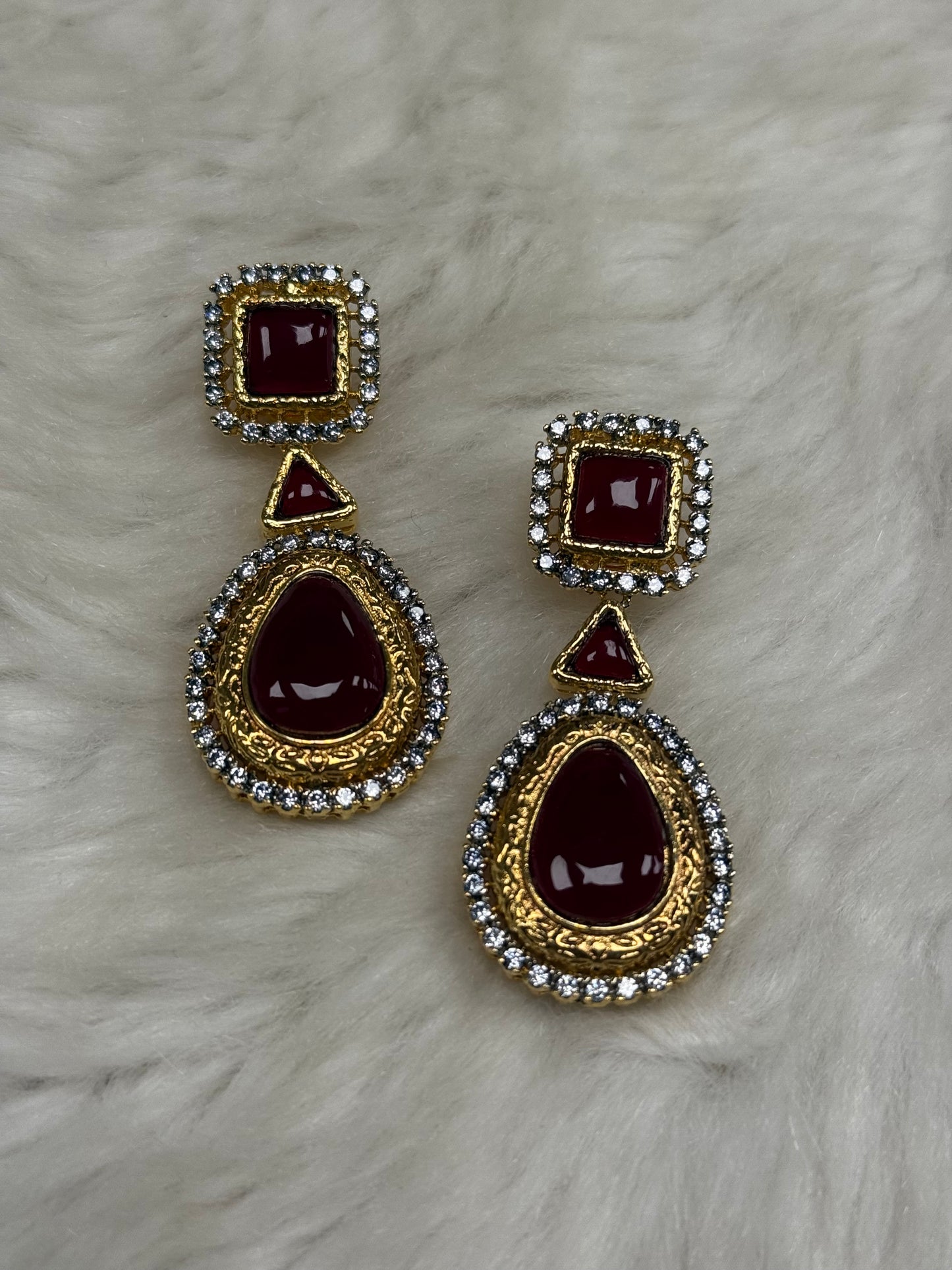 Opulent Glow Earrings-Er24